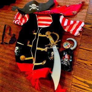 Pirate Halloween costume maybe for a 5-7yr used for when we went on a cruise